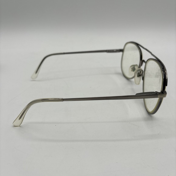 AO Safety American Optical Aviator 145 Z87 Glasses Silver Vintage‎ EX590 56 18 - Picture 5 of 13